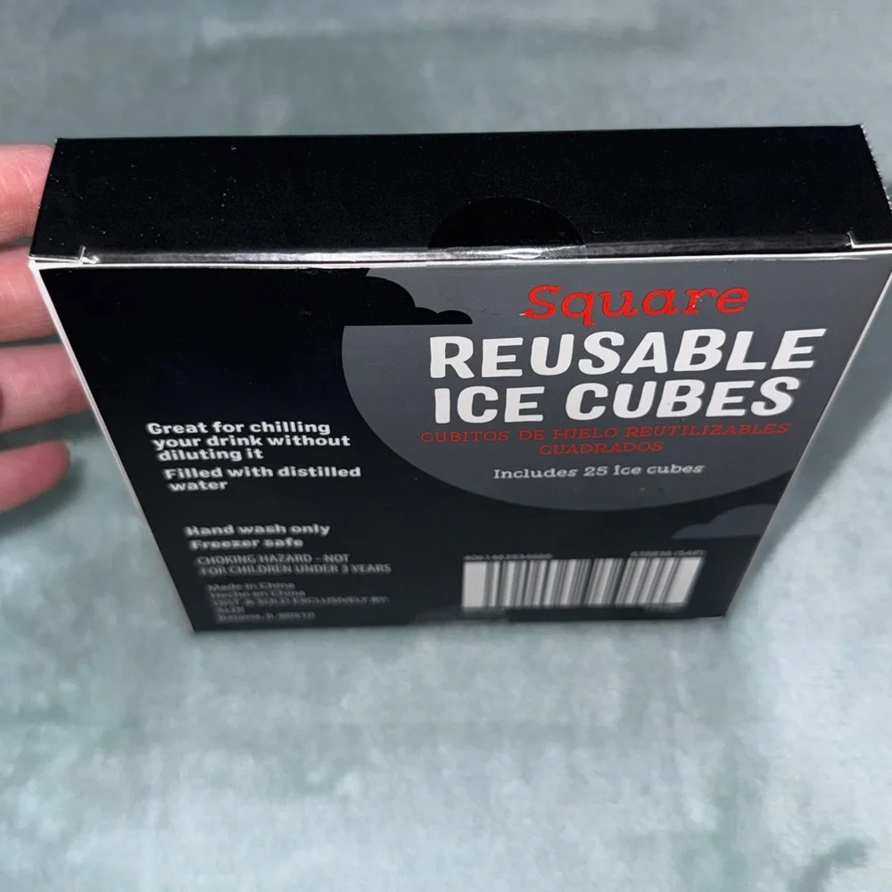 Reusable Ice Cubes - Purple and Green